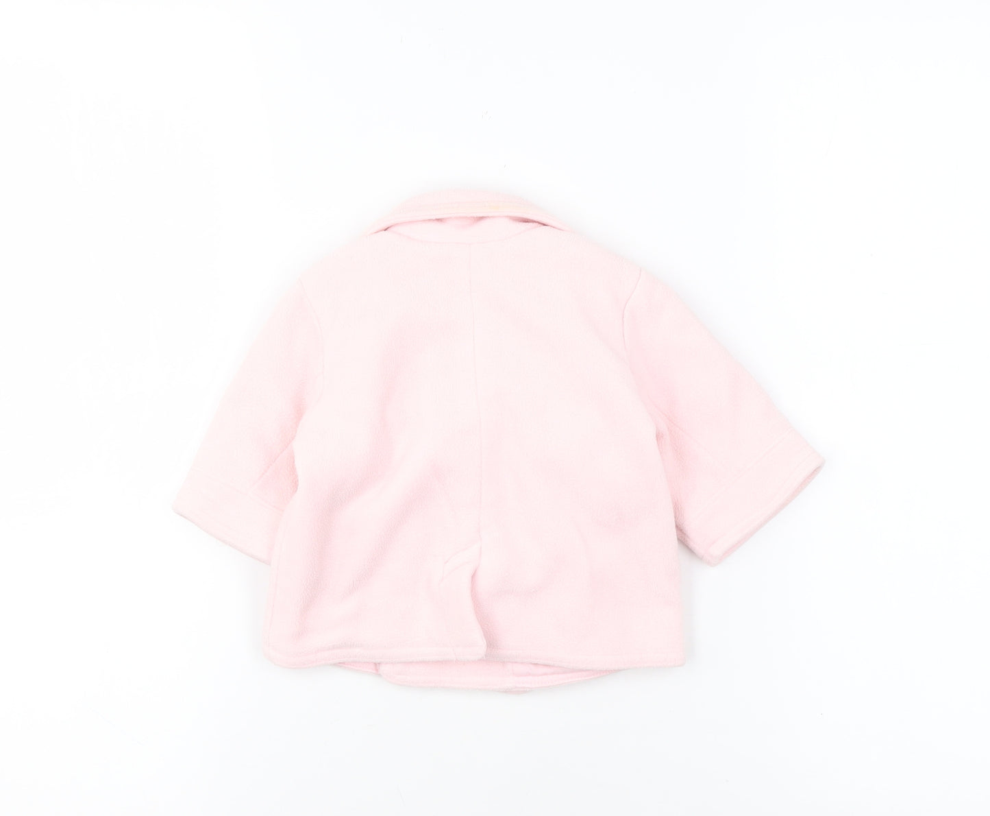 GAP Pink Unisex Baby Pea Coat 0-3 Months