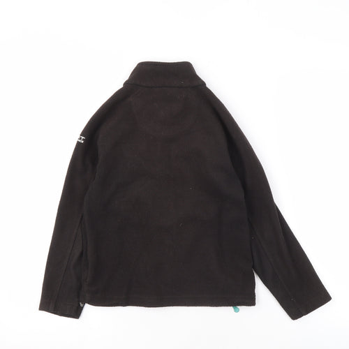 Regatta Boys Black 7 Years Basic Fleece Jacket