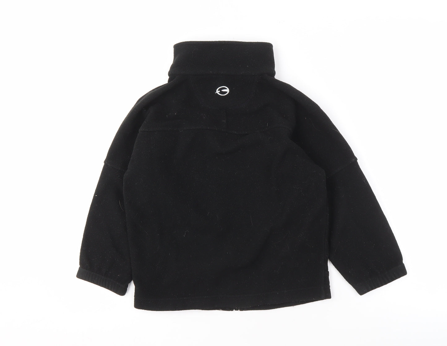 Sprayway Boys Black Fleece Jacket Size 6 Years