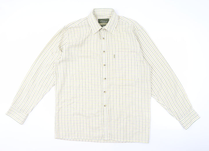 Champion Men's Multicoloured Check Classic Fit Shirt