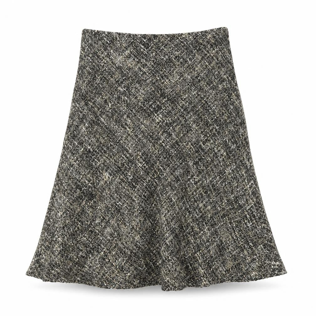 Front view of Laura Ashley Women's Multicolour 8 A-Line Skirt