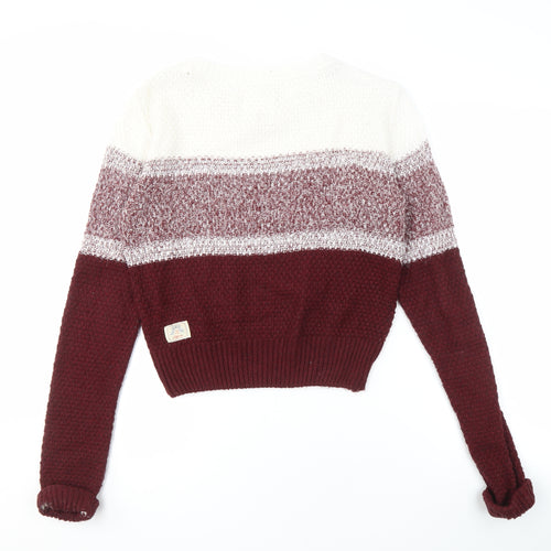 SoulCal & Co Women's Multicoloured Pullover Jumper Size 10