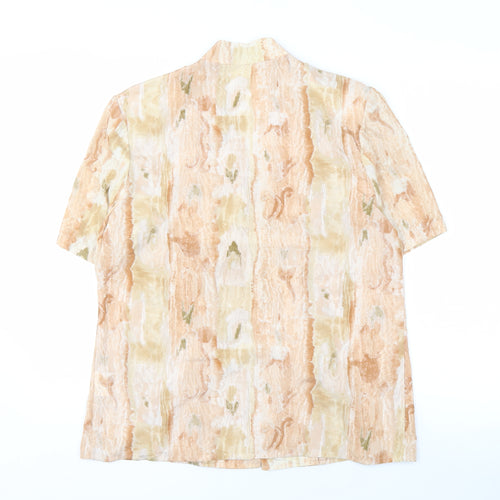 Jacques Vert Women's Multicoloured Button-Up Shirt