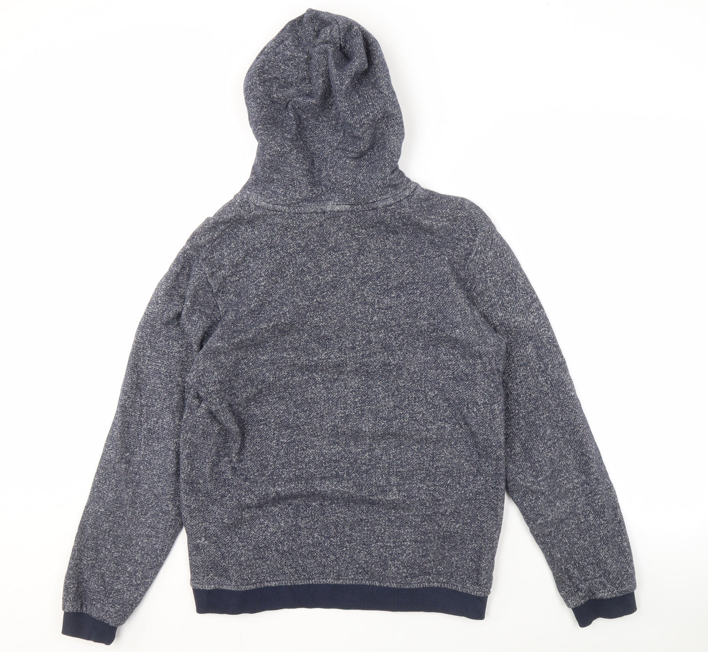 Jack & Jones Men's Blue Pullover Hoodie, Size S, Logo Style