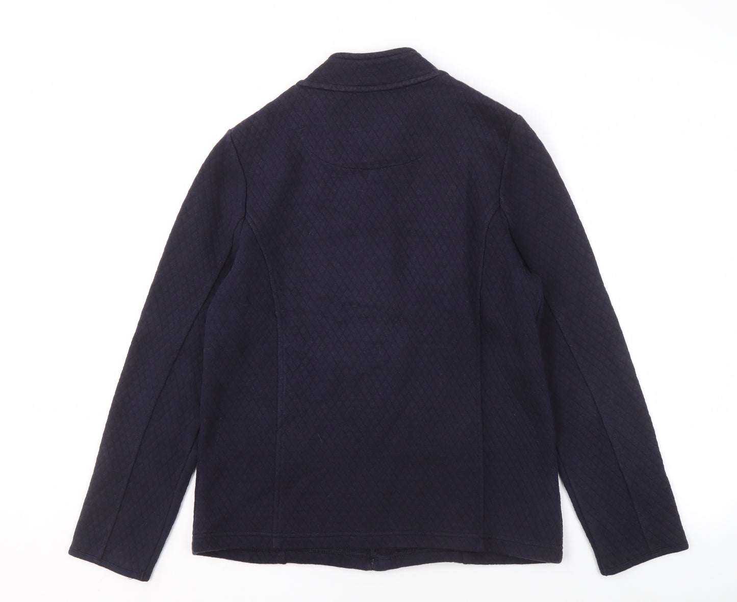 Viyella Women's Blue Full-Zip Cotton Jacket M