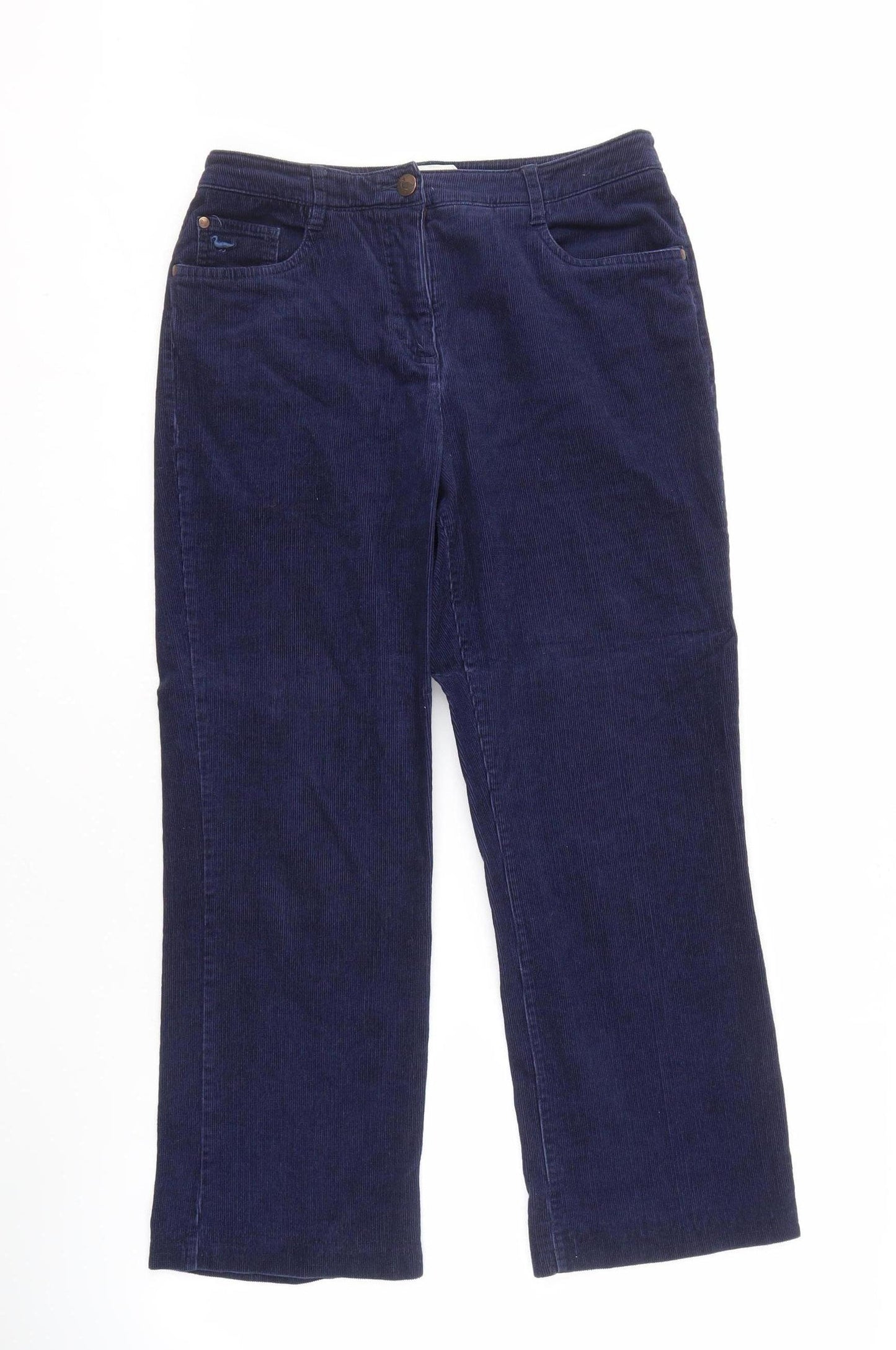 Country Rose Women's Blue Trousers Size 10