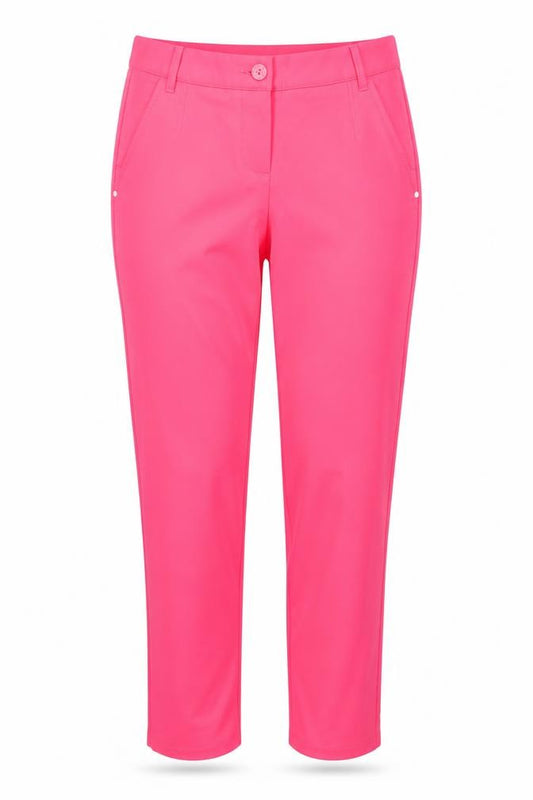Front view of Puma Women's Pink Trousers, size 10