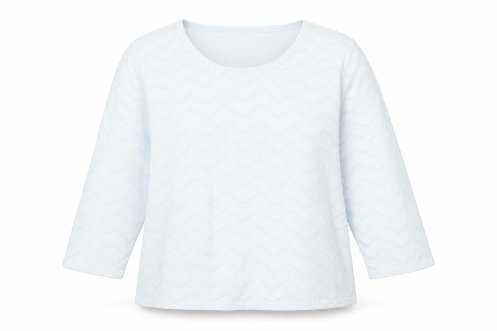 Front view of Viyella Women's Blue XL Crew Neck jumper