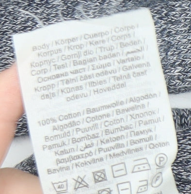 Jack & Jones Men's Grey Cotton Jumper Size M