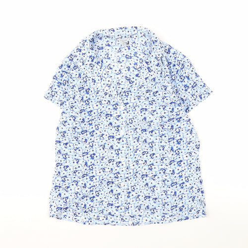 Jigsaw Women’s Floral Button-Up Shirt UK Size 8