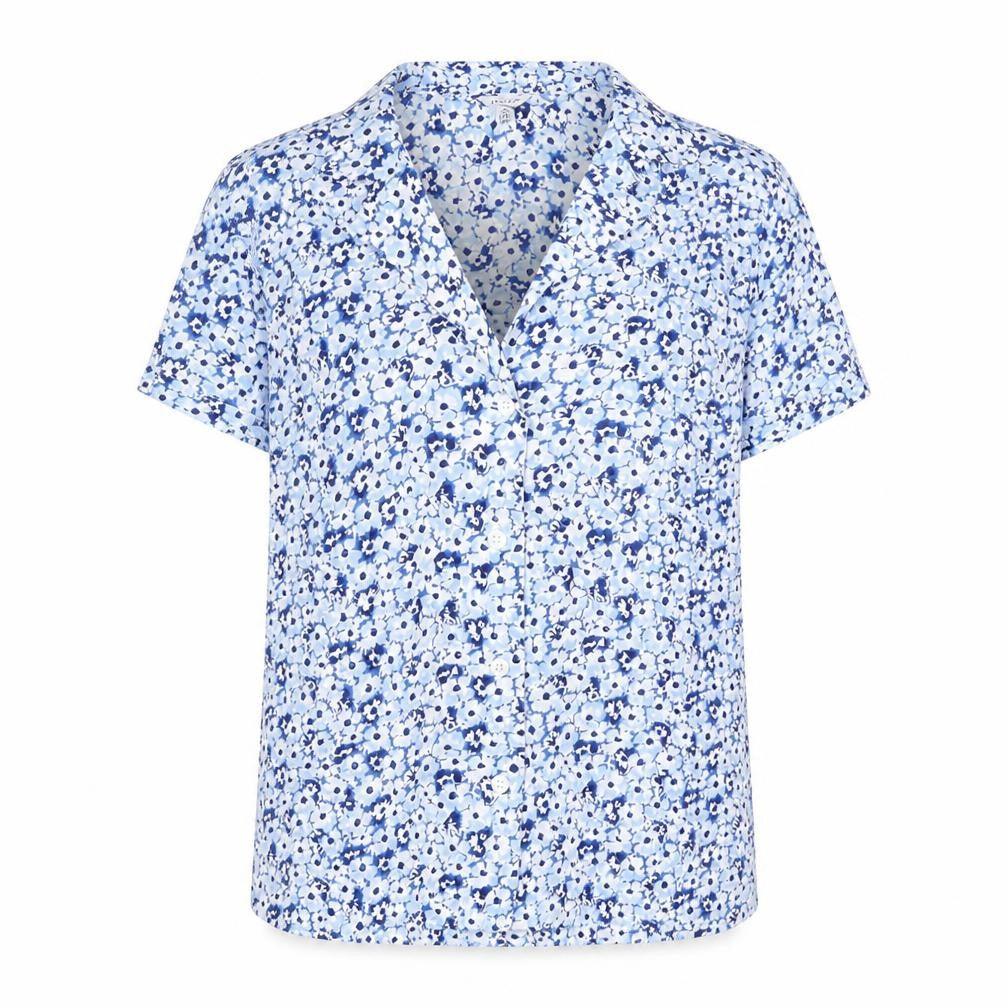 Jigsaw Women’s Floral Button-Up Shirt UK Size 8