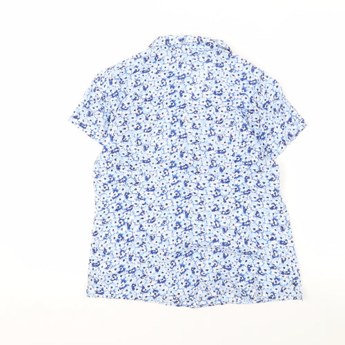 Jigsaw Women’s Floral Button-Up Shirt UK Size 8