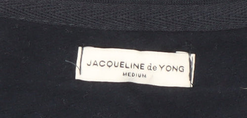 Jacqueline de Yong Blue Graphic Sweatshirt M Unisex