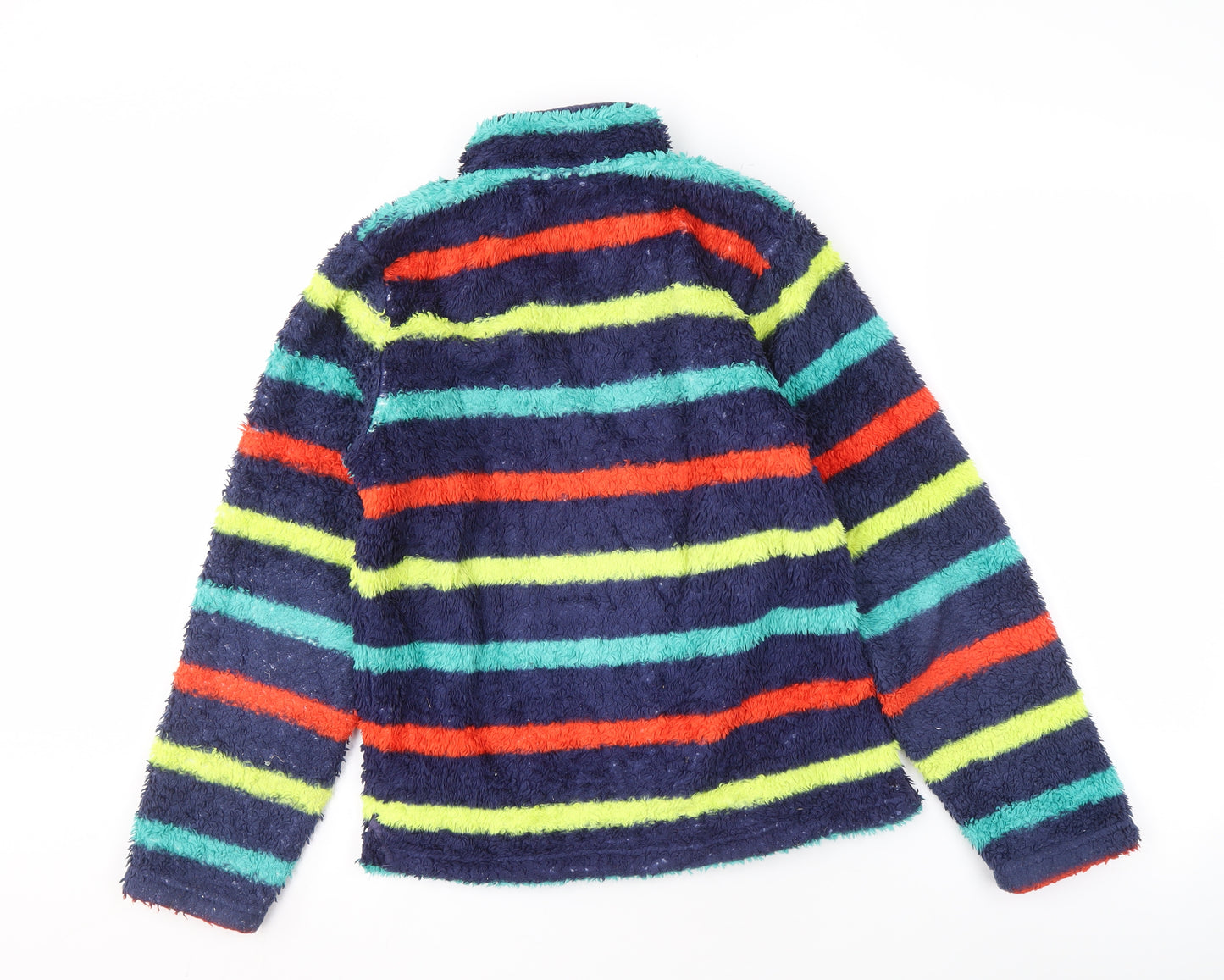 Mountain Warehouse Boys Fleece Striped Full Zip Sweatshirt 11-12Y