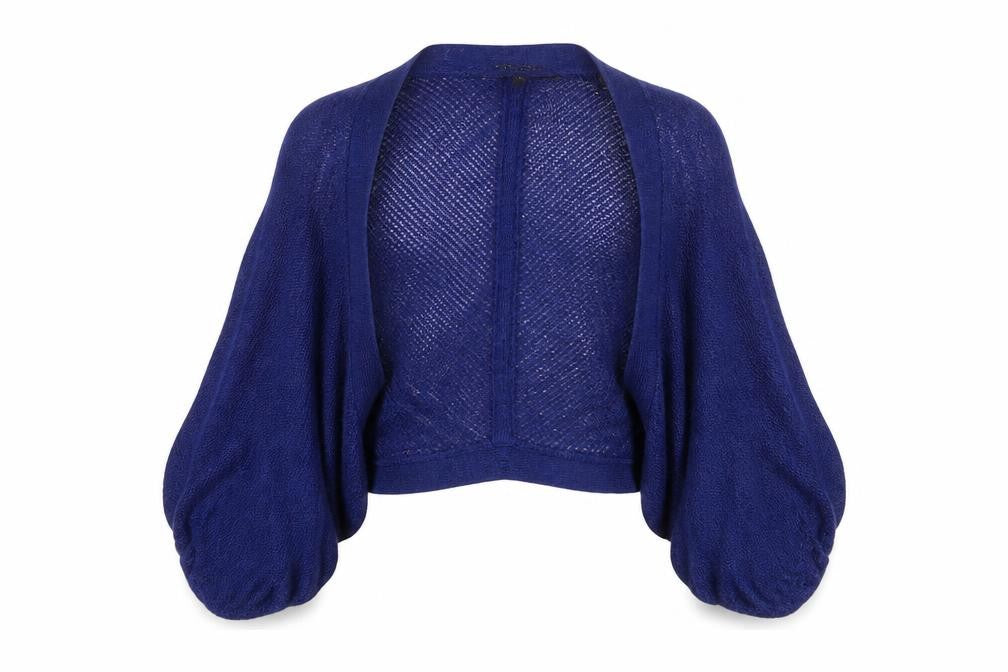 Ted Baker Women's Blue Knit Shrug