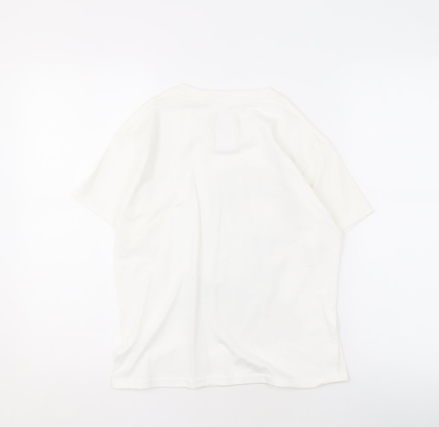 Manchester United Boys White Graphic T-Shirt 7-8 Years