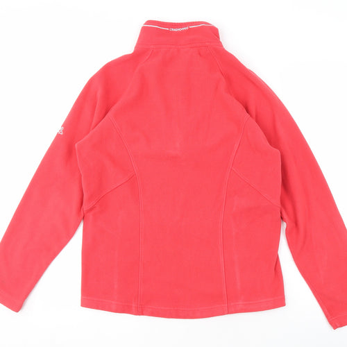 Craghoppers Women's Red Pullover Fleece Sweatshirt Size 10