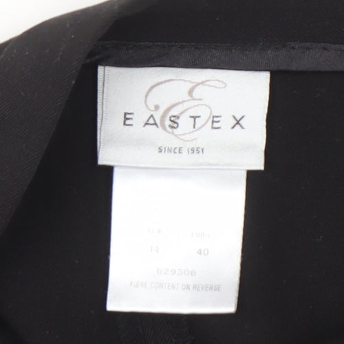 Eastex Women's Black Trousers Size 14 - Business/Casual