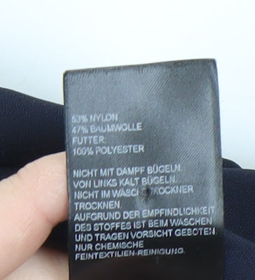 Whistles Women's Black A-Line Lace Dress Size 10