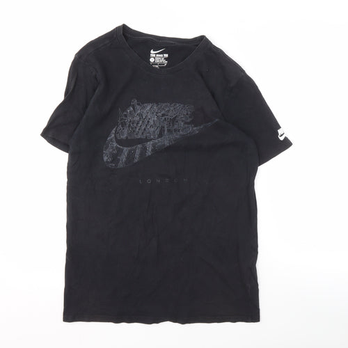 Nike Black London Graphic Men's T-Shirt, Size S - Athletic