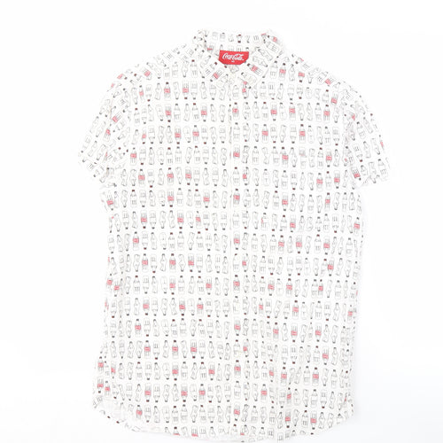 Coca-Cola Men's XS Multicoloured Graphic Shirt