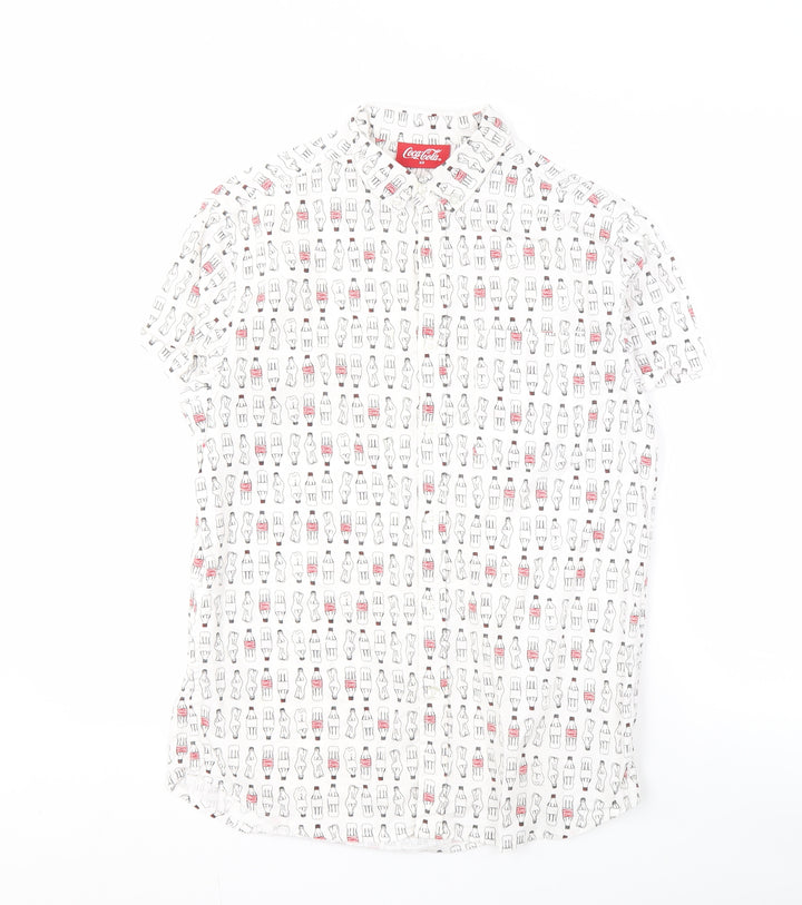 Coca-Cola Men's XS Multicoloured Graphic Shirt