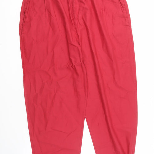 Laura Ashley Red Women's Sweatpants Size L