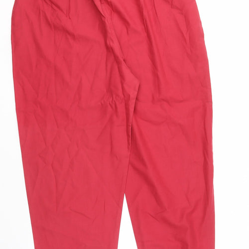 Laura Ashley Red Women's Sweatpants Size L
