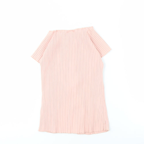 Firetrap Girls Pink Striped Button Shirt - 13 Years