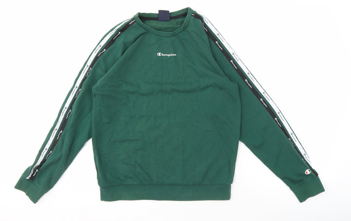Champion Boys Green Pullover Sweatshirt Crew Neck XL