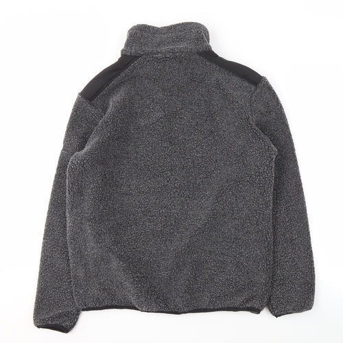 Regatta Men's Grey Fleece Pullover, Size M, 1/2 Zip