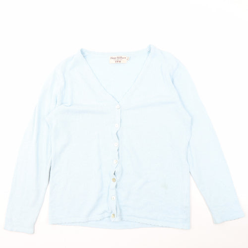 Honor Millburn Women's Blue Cardigan Size 14