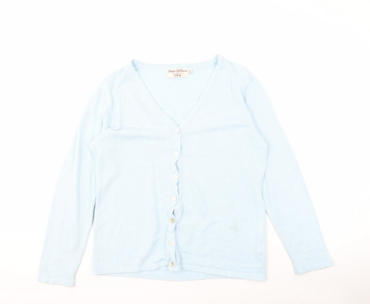 Honor Millburn Women's Blue Cardigan Size 14
