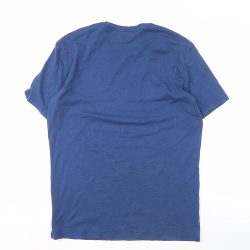 Calvin Klein Men's Blue Crew Neck T-Shirt L