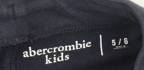 Abercrombie Kids Girls Blue Athletic Shorts Size 5-6 Years