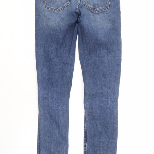 Abercrombie & Fitch Men's Blue Skinny Jeans Size 25