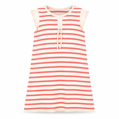 Laura Ashley Girls Multicoloured Striped Dress, Size 4 Years
