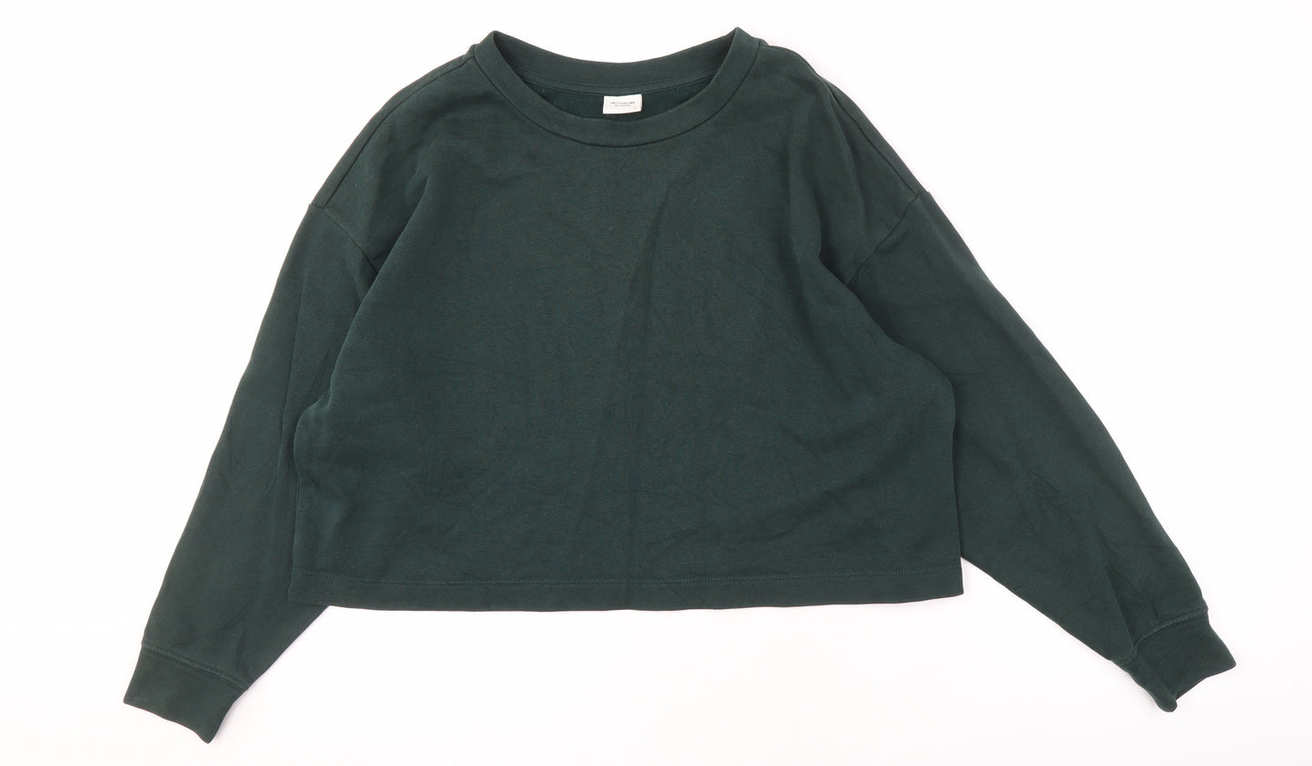 Jacqueline de Yong Women's Green Pullover Sweatshirt S