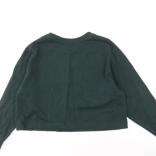Jacqueline de Yong Women's Green Pullover Sweatshirt S