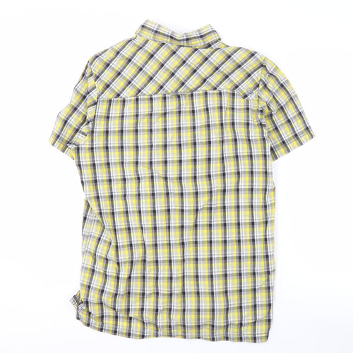 Animal Men's Multicoloured Check Short Sleeve Shirt S