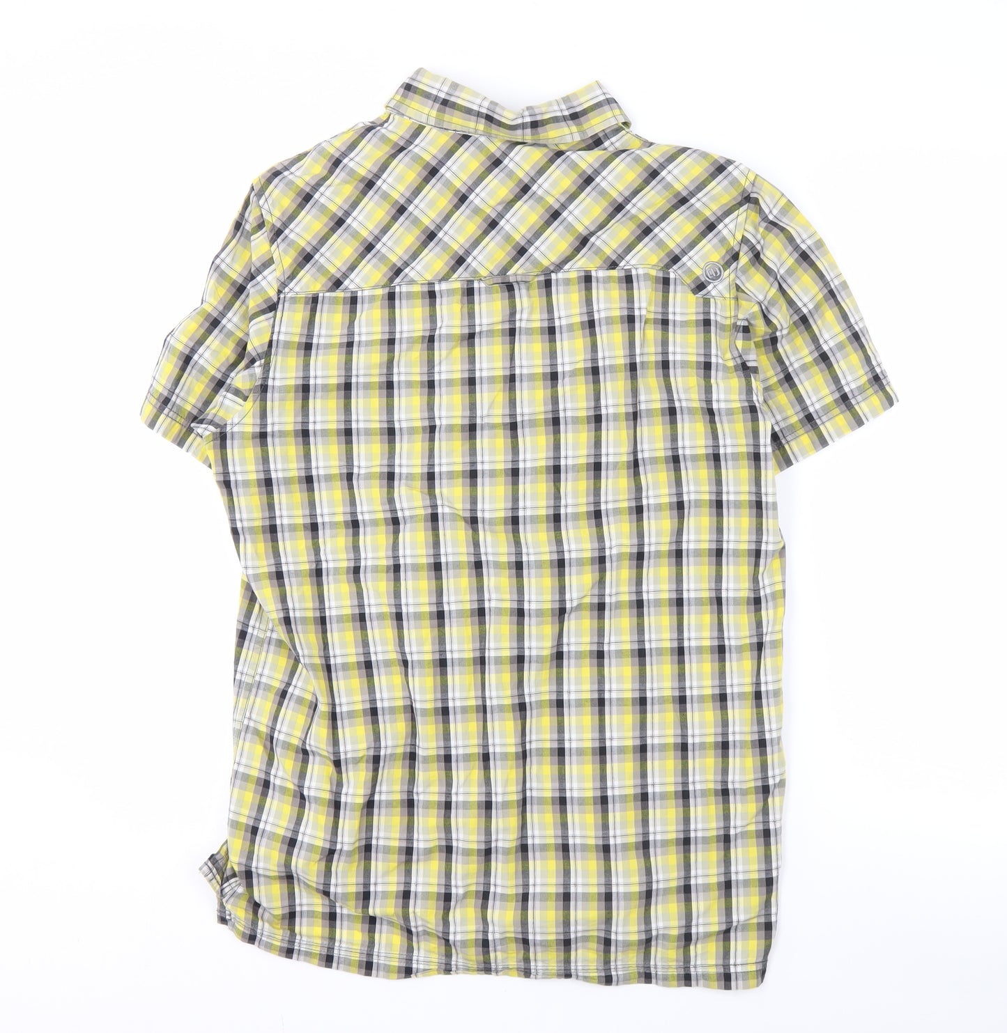 Animal Men's Multicoloured Check Short Sleeve Shirt S
