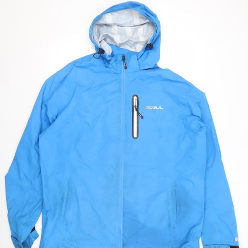 GUL Men's Blue XL Waterproof Rain Jacket