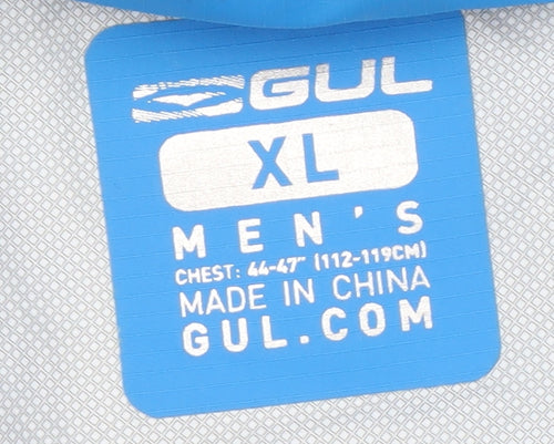 GUL Men's Blue XL Waterproof Rain Jacket