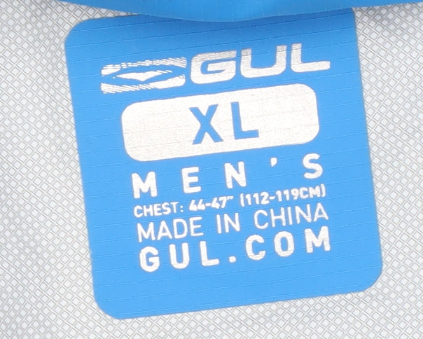 GUL Men's Blue XL Waterproof Rain Jacket
