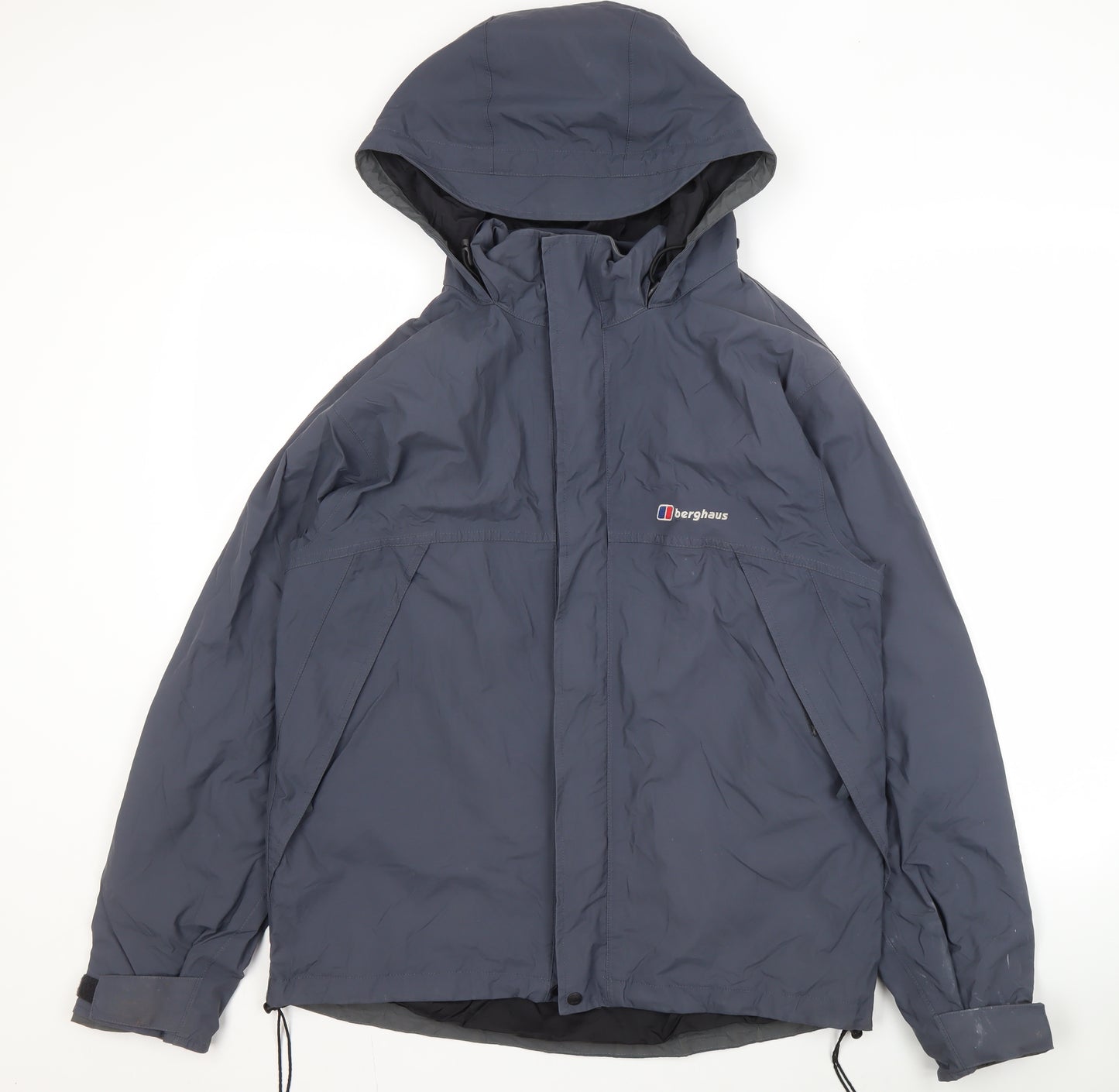 Berghaus Men's Blue Waterproof Rain Jacket, Size M