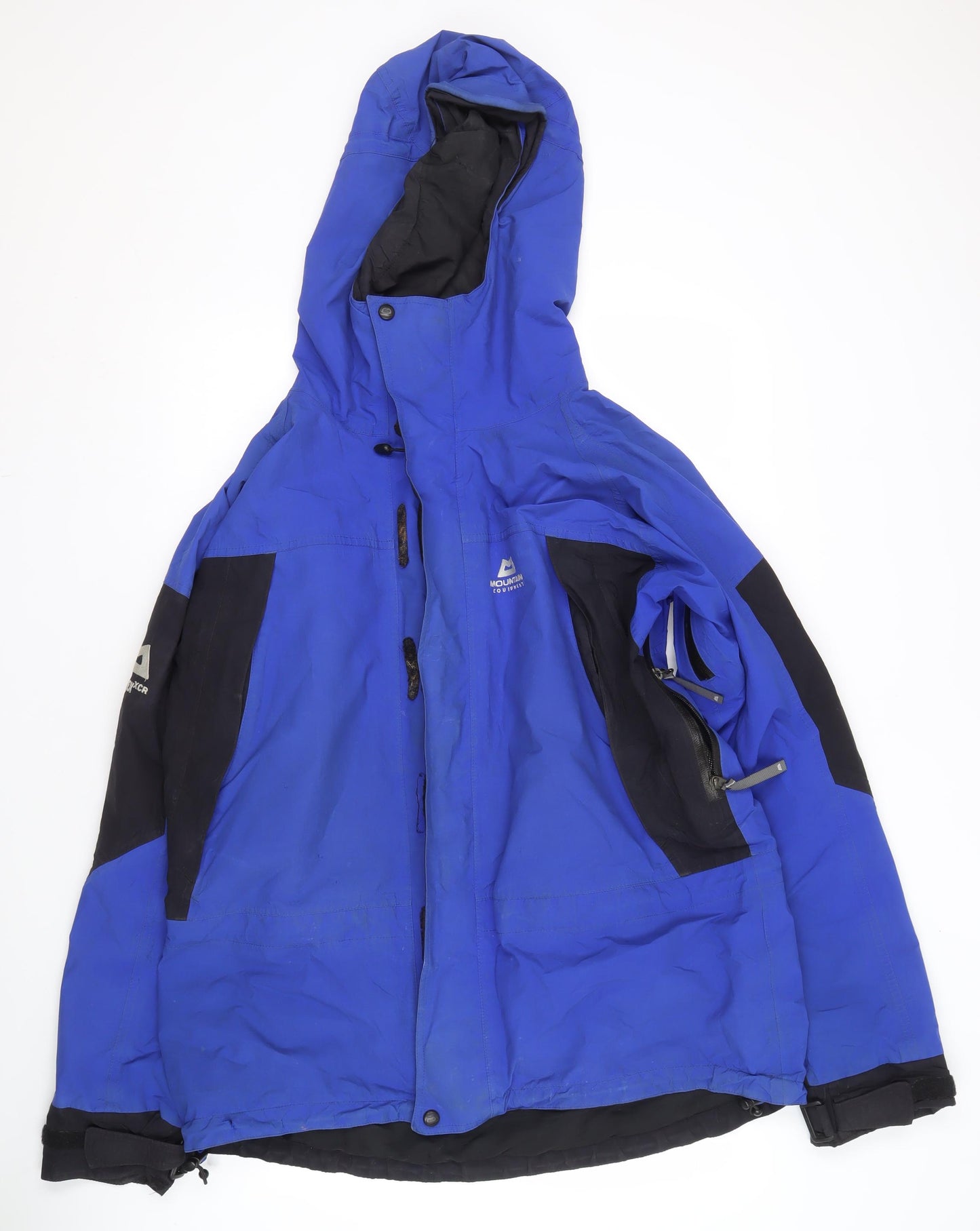 Mountain Equipment Men's Blue Waterproof Anorak Jacket L
