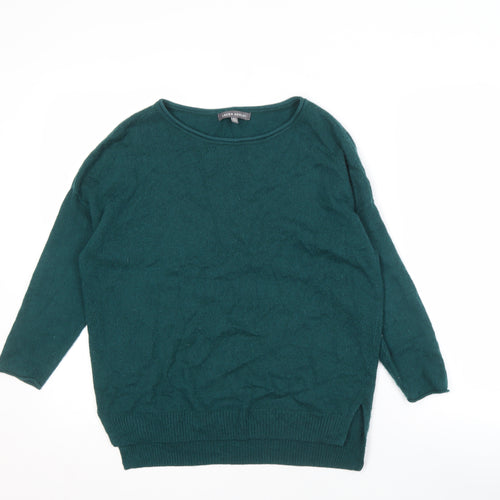Laura Ashley Women's Green Pullover Jumper, Size 8