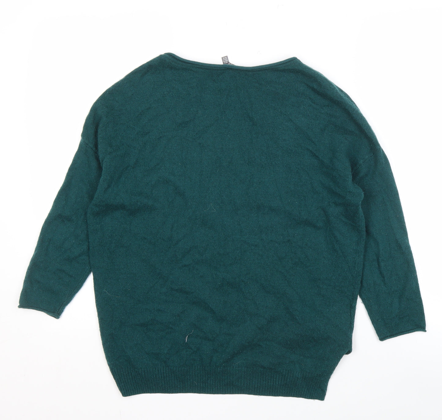 Laura Ashley Women's Green Pullover Jumper, Size 8