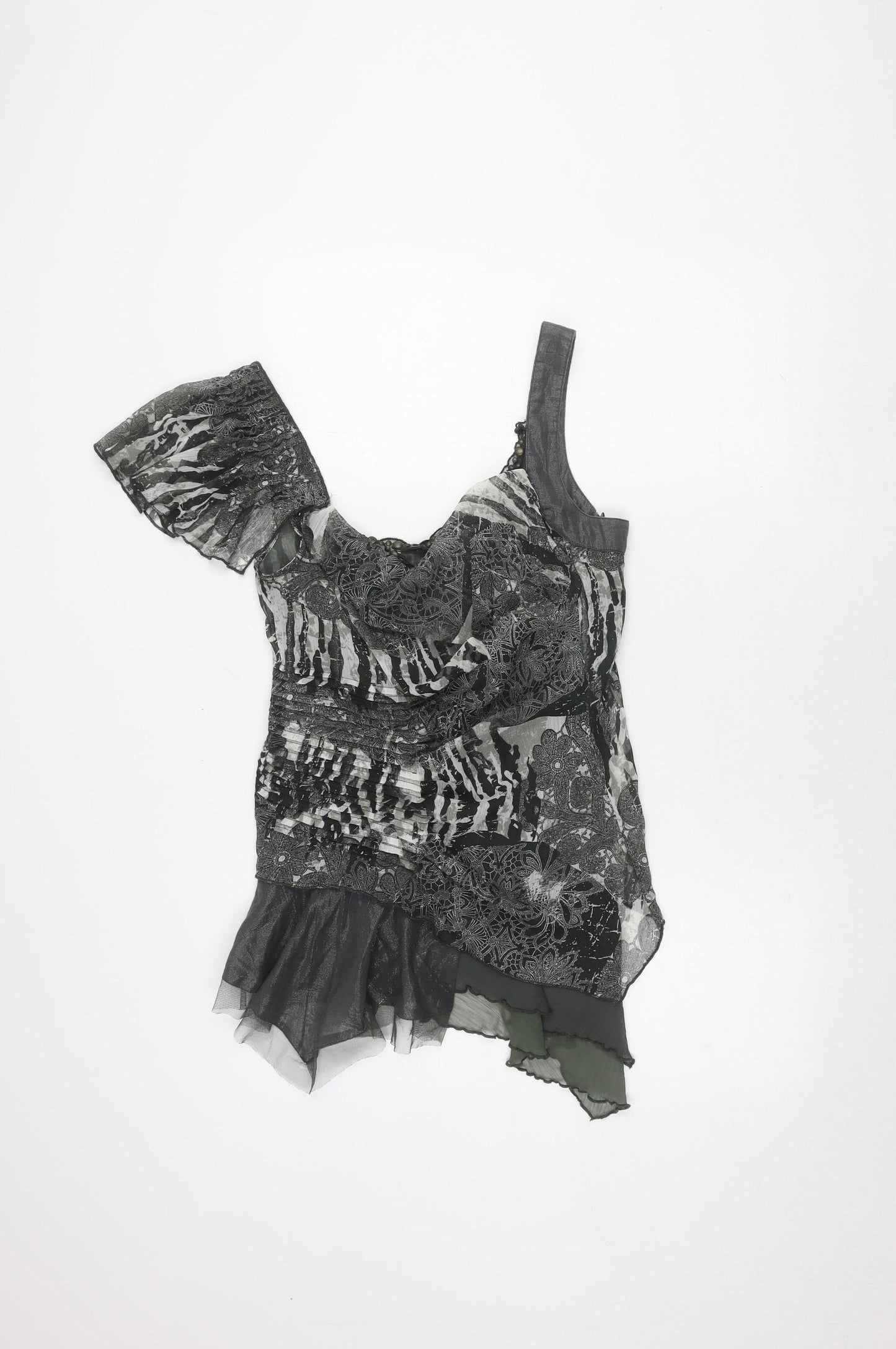Next Women’s Black Top Size 10 in Excellent Condition