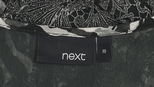 Next Women’s Black Top Size 10 in Excellent Condition